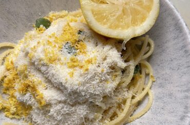 Spaghetti al limone