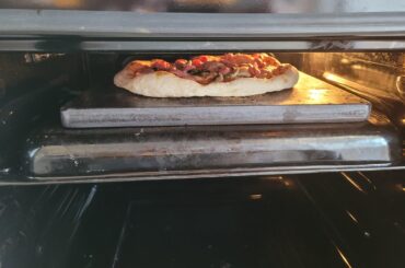 Behold, the behemoth of a pizza steel