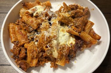 Baked Rigatoni with Sausage