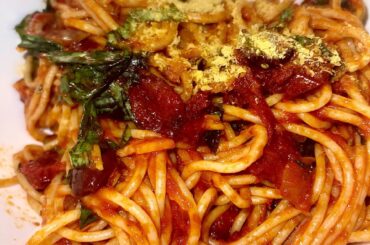 Vegan Spaghetti Alla Puttanesca (No Anchovy)