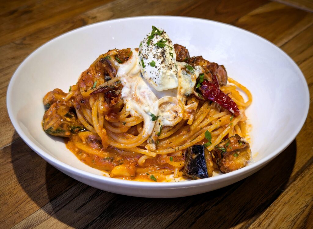 Arrabbiata with Mascarpone Spaghetti 🍝