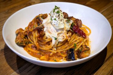 Arrabbiata with Mascarpone Spaghetti 🍝