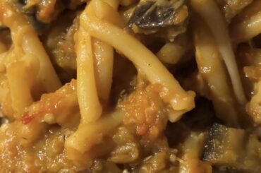 Pasta a la Ratatouille + A bit of Spanish Ham (Paleta Cebo)