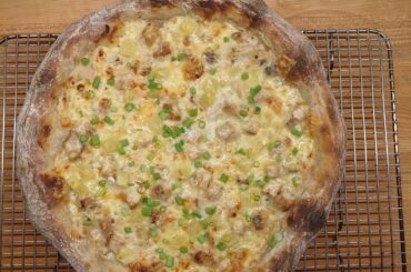 Bland homemade pizza crust