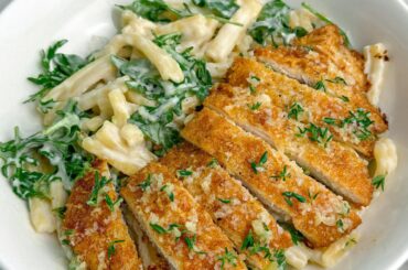 Homemade Garlic Parmesan Chicken Pasta