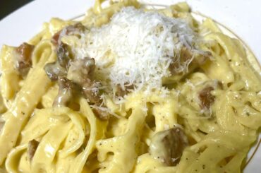 Authentic carbonara for a quick dinner