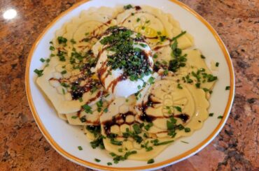 Had to try my hand at corzetti, or at least something like it.