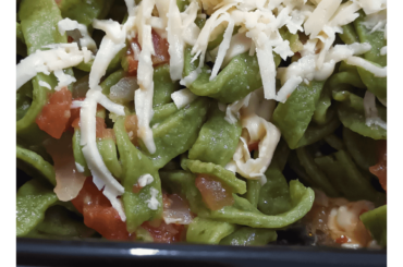 spinach noodles to be strong like Popeye