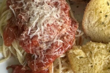 First attempt at homemade sauce.