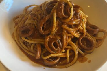 Sugo di Totani con spaghettoni