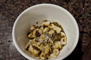Pesto gnocchi