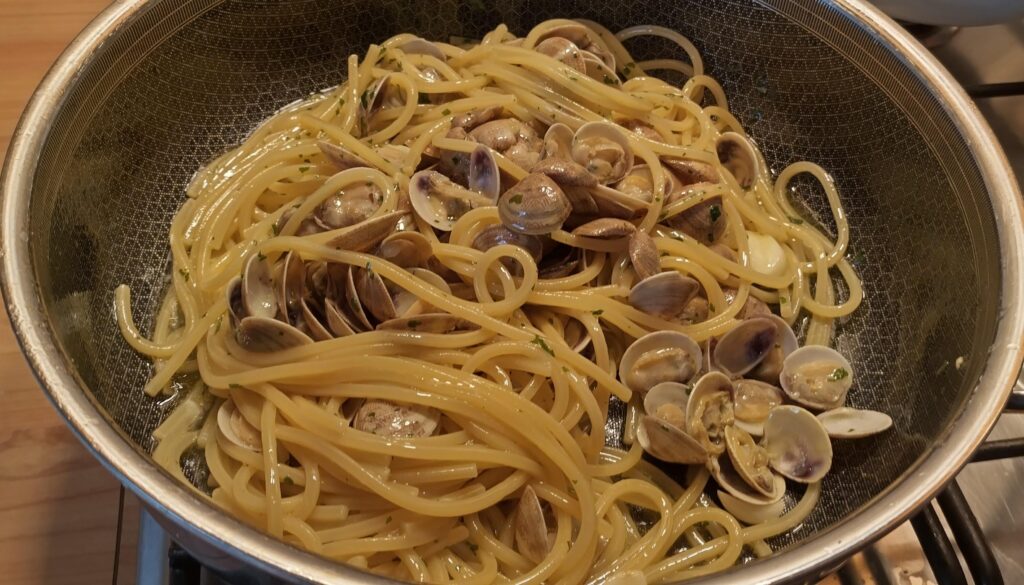 Spaghetti con le vongole
