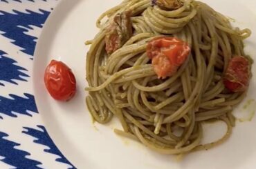 Pesto, pomodori, cuore di burrata ❤️