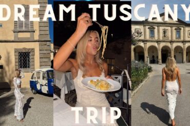 Tuscany Travel Vlog - Tuscany Roadtrip, Florence, Chianti, Torre A Cona. Food & Wine In Italy