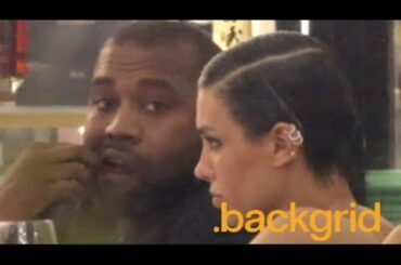 Kanye West takes Bianca Censori to dinner while vacationing in Italy.