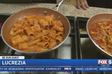 Lucrezia gives a little taste of Italy