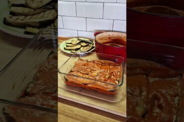 Eggplant Parmigiana (Melanzane) #cooking #food #recipe #fyp #viralvideo #shorts #italianfood