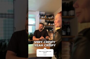 Roman style pizza in Copenhagen. Pizza and wine Vesterbro. Best pizza in Copenhagen #italiancuisine