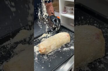 Cheesy Pepperoni Burrito #Shorts