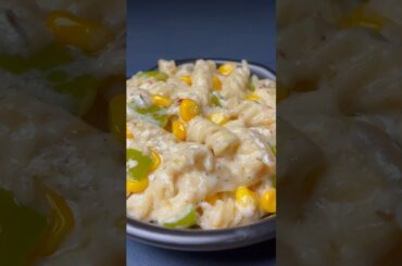 White sauce pasta #recipe  #whitesaucepasta #pastarecipe  #pasta #shorts #cooking