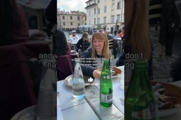 Tips for Eating at a Restaurant in Italy: Day 51 / 75 Days of Italy Travel Tips