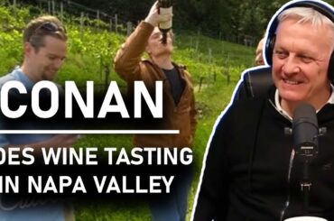 Conan Goes Wine Tasting In Napa Valley REACTION | OFFICE BLOKES REACT!!