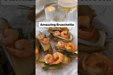 Shrimp Bruschetta - An Easy Appetizer!