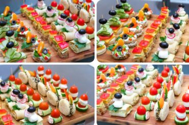 7 Delicious party appetizers | Finger food recipes for your guests