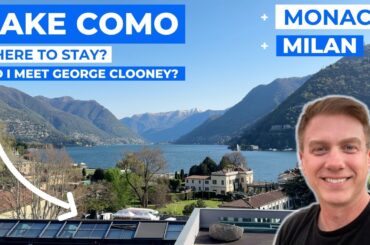 Travel Adventure to Lake Como Italy, Milan & Monaco | S4:E2