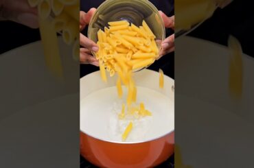 White Sauce Pasta #asmr #shorts