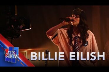 “Lunch” - Billie Eilish (LIVE on The Late Show)