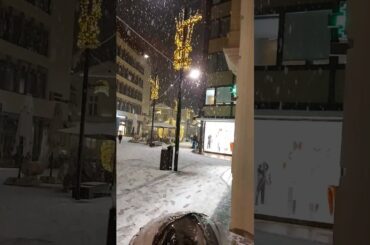 christmas and snow time in merano #snow #italiancity #viralshort #christmasinitaly