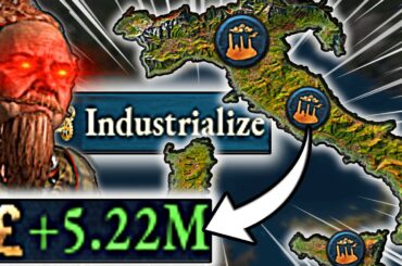 Forming INDUSTRIAL ITALY in 3 YEARS By PLAYING WIDE in Victoria 3 1.7