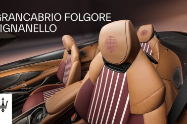 Maserati Fuoriserie presents GranCabrio Folgore Tignanello for Marchesi Antinori