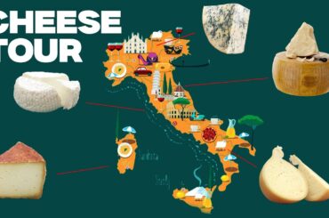30 Great Cheeses From Every Region Of Italy | Food Maps