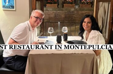 Michelin Guide: The BEST restaurant in Montepulciano | Wine tasting | BEST VIEWS