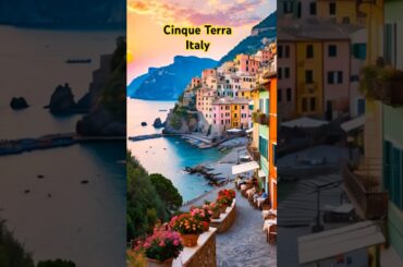 The Cinque Terre northwest of Italy #cinqueterreitaly #beauty #placestovisit #travel