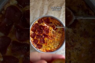 THIS IS HOW TO MAKE PIZZA DIP! SUBSCRIBE FOR MORE YUMMY RECIPES! SHORT. HOW TO. #short #howto