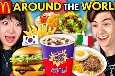 We Try The Best Food From International McDonalds!