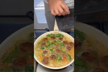 Italian Wedding Soup ! #shorts