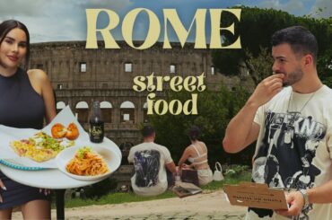 We visited some of the TOP LOCAL food spots in Rome (so affordable!)