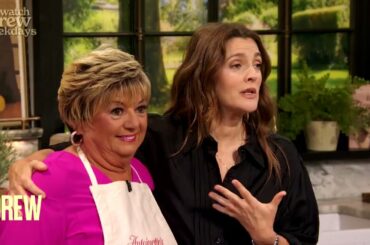 Antoinette's Italian Kitchen on Drew Barrymore Show | Sunday Sauce & Meatballs | Tony Danza Surprise