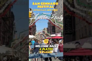 Feast of San Gennaro 2024: Part I
