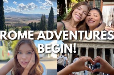 Rome Travel Vlog | Vatican Tour | Michelin Star Dinner | Italian Winery