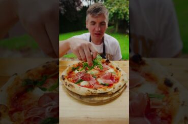 Hot Honey Pizza #woodfiredpizza #asmr #asmrfood #foodie #shorts