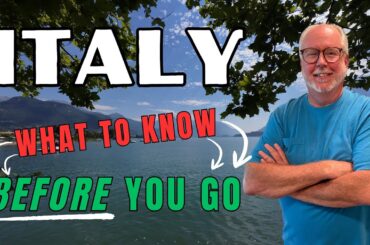 EXPLORING ITALY:  Top 10 Travel Tips!!