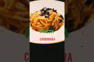 The Ultimate Pasta Carbonara Recipe (How To Make Carbonara) #carbonara #shorts #italianfood