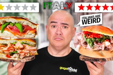 I tried Italy's Top Sandwiches and Total Rip Offs!
