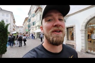 American in Bolzano Italy! (South Tyrol) City Walking Tour