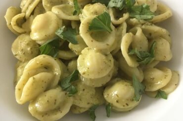 Orecchiette pugliesi al pesto